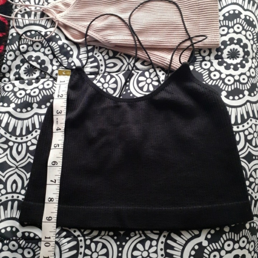 2 Ribbed Bralettes - Picture 5 of 5